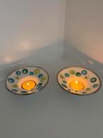 Twee vintage Ikea waxinelichthouders, Ophalen of Verzenden, Zo goed als nieuw, Overige materialen, Minder dan 25 cm