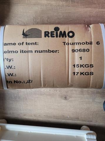 Reimo bustent Tourmobil 6 beschikbaar voor biedingen
