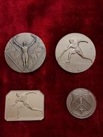 Belgisch Congo, 4 maal sport medailles, Ophalen of Verzenden, Overige materialen, Buitenland