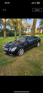 Mercedes-Benz E-Klasse E200cgi Coupe W212 2012 Zwart, Auto's, 183 pk, Achterwielaandrijving, 1800 kg, 4 cilinders