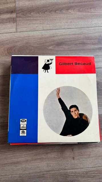 Gilbert Becaud Vinyl LP - Franstalige Klassieker beschikbaar voor biedingen