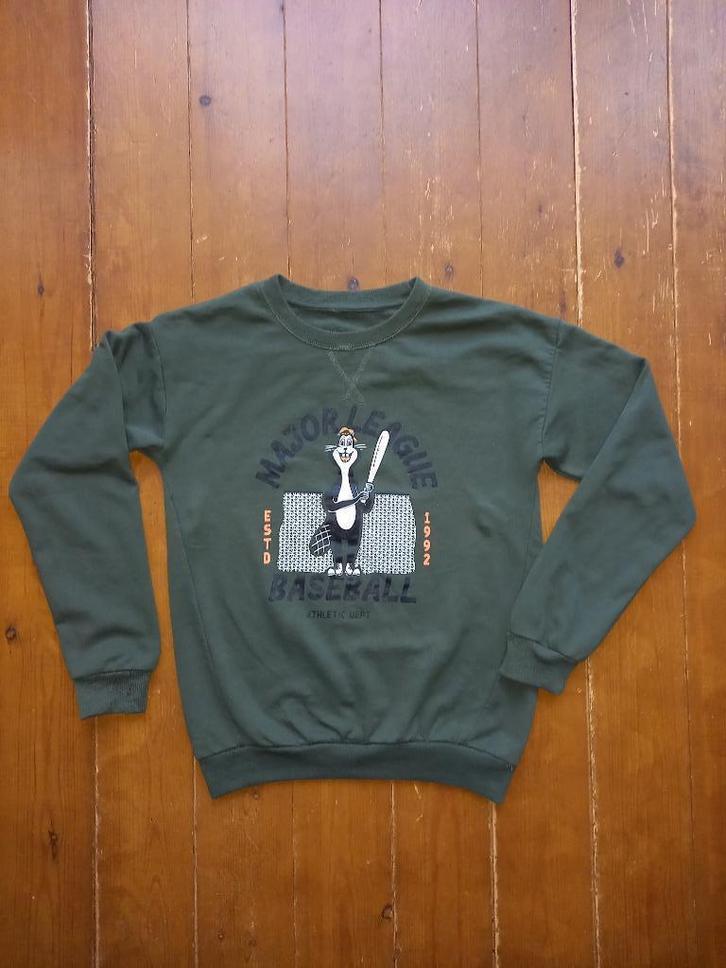 Basic sweater, mt 158, Zeeman, Kinderen en Baby's, Kinderkleding | Maat 158, Zo goed als nieuw, Jongen of Meisje, Trui of Vest