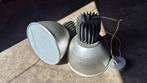 industriële lampen, Huis en Inrichting, Lampen | Hanglampen, Ophalen, Gebruikt, Glas, Minder dan 50 cm