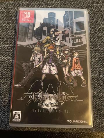 The Wolrd Ends With You Final Remix voor Switch (Allen Japan beschikbaar voor biedingen
