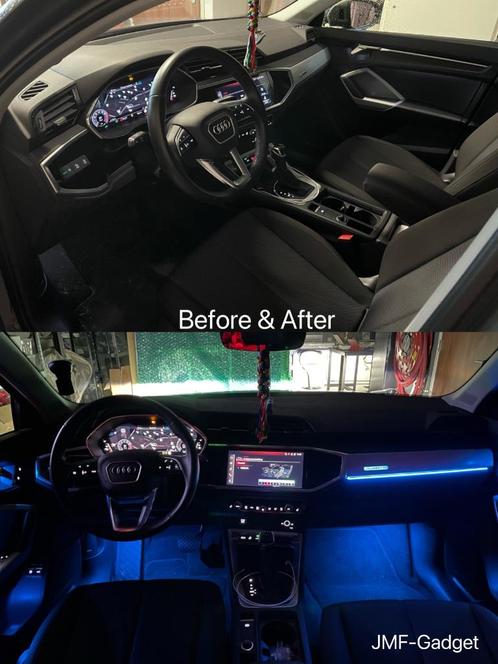 Audi A3 A4 A5 A6 Q2 Q3 Q5 Ambient Lights Sfeerverlichtingen, Auto diversen, Auto-accessoires, Nieuw, Ophalen