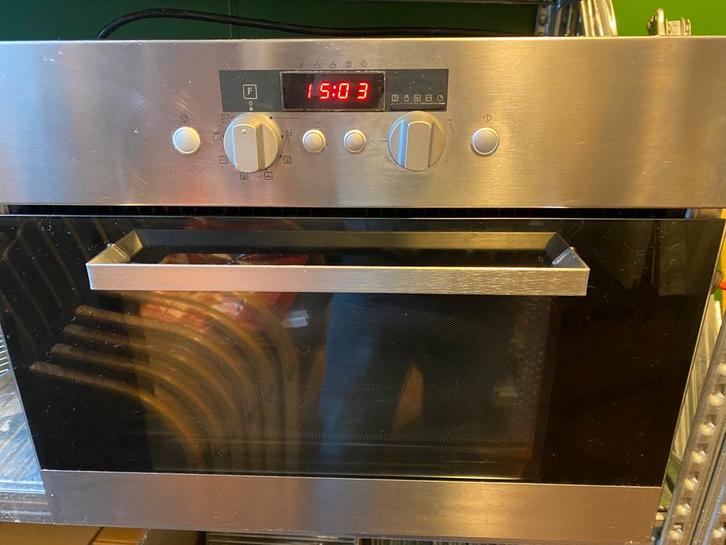 Ikea (met Garantie) Combi Magnetron Oven Grill Crisp, Witgoed en Apparatuur, Magnetrons, Zo goed als nieuw, Inbouw, Combimagnetron