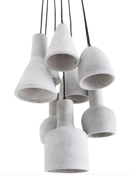 Goossens Verlichting Massy 2, hanglamp met 8 lichtpunten, Huis en Inrichting, Lampen | Hanglampen, Nieuw, 75 cm of meer, Overige materialen
