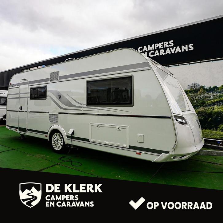 Tabbert VIVALDI 560 EMK (bj 2021), Caravans en Kamperen, Caravans, Bedrijf, 1500 - 2000 kg, Tabbert, 8 meter en meer, Airco, Hordeur