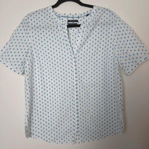 Marc o'polo blouse 40, Kleding | Dames, T-shirts, Zo goed als nieuw, Maat 42/44 (L), Wit, Korte mouw, Verzenden