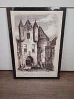 Bergen op zoom Gevangenpoort schilderij, Antiek en Kunst, Ophalen of Verzenden
