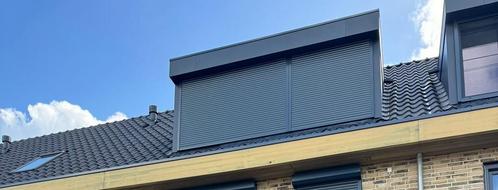 Dakkapelen rolluiken, Doe-het-zelf en Verbouw, Dakpannen en Dakbedekking, Nieuw, Dakplaat of Dakpanplaat, Kunststof, Zwart, 15 m² of meer