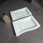 Villeroy & Boch New Wave Gourmetbord 2 stuks, Ophalen of Verzenden, Overige stijlen, Porselein, Schaal of Schalen
