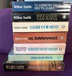 7 boeken van Wilbur Smith - waaronder Vlammend , heftig hart, Boeken, Ophalen of Verzenden, Zo goed als nieuw, Nederland, Wilbur Smith