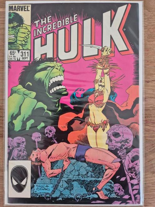 Incredible Hulk #311 (1985), Boeken, Strips | Comics, Zo goed als nieuw, Eén comic, Amerika, Ophalen of Verzenden