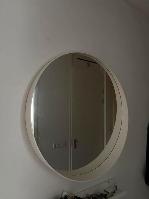 Ronde spiegel, Huis en Inrichting, Woonaccessoires | Spiegels, Gebruikt, Rond, Ophalen