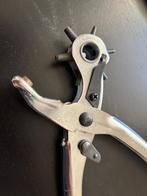 Revolverpons, revolver tang, pons voor leer, Ophalen of Verzenden, Zo goed als nieuw, Gereedschap of Toebehoren