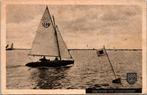 Loosdrecht - Zeilsport op de Loosdrechtse Plassen (1947), Verzenden, 1940 tot 1960, Gelopen, Noord-Holland