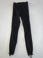 H&M zwarte skinny jeans met gaten 25 / Xs in ~~nieuw~~ staat, Ophalen of Verzenden, W27 (confectie 34) of kleiner, Zo goed als nieuw