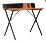 Bureau 80x50x84 cm zwart en bruin, nieuw in doos, Ophalen of Verzenden, Nieuw