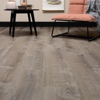 Laminaat Cando Click de luxe Gerookt zilver eiken (19C), Huis en Inrichting, Stoffering | Vloerbedekking, Nieuw, Laminaat, minder dan 10 m²