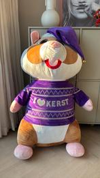 AH Kerst hamster XXL, Kinderen en Baby's, Speelgoed | Knuffels en Pluche, Ophalen, Zo goed als nieuw, Overige typen
