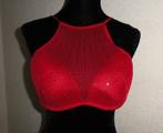 Korte top bh 75C, Kleding | Dames, Verzenden, Rood, BH