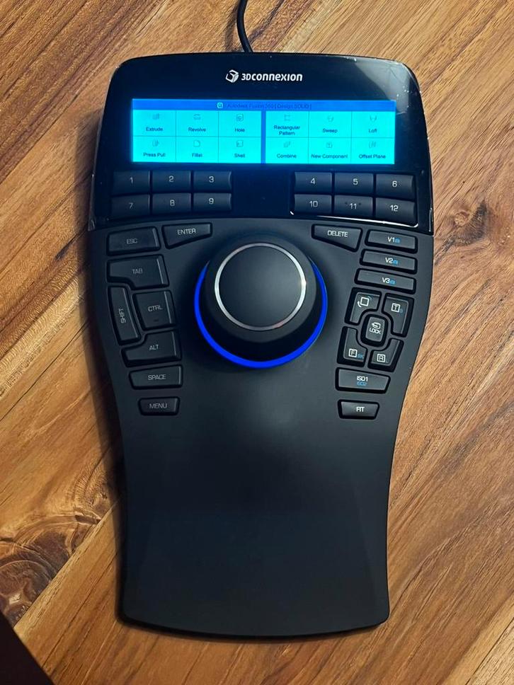 3DConnexion Spacemouse Enterprise - Ongebruikt!, Computers en Software, Muizen, Nieuw, Bedraad, Ergonomisch, Ophalen