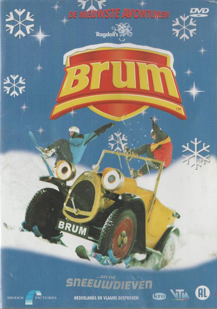 32) BRUM en de Sneeuwdieven, Cd's en Dvd's, Gebruikt, Tekenfilm, Ophalen of Verzenden, Alle leeftijden