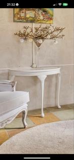 Elegante witte console tafel, Ophalen of Verzenden