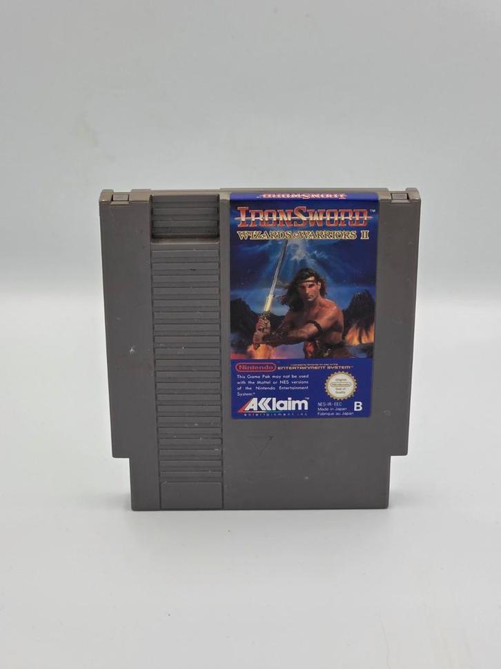 Iron Sword Wizards & Warriors II - Nintendo NES, Spelcomputers en Games, Games | Nintendo NES, Gebruikt, Role Playing Game (Rpg)