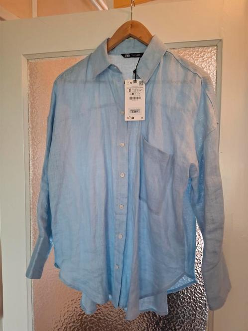 Zara Blouse - Maat S - Nieuw!, Kleding | Dames, Blouses en Tunieken, Nieuw, Maat 36 (S), Blauw, Ophalen of Verzenden