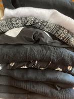 Pakket 44/46 zwart wit katoen linnen viscose, Ophalen of Verzenden, Zo goed als nieuw, Maat 42/44 (L)