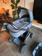 Nuna Demi Grow Kinderwagen - Blauw, Zo goed als nieuw, Verstelbare duwstang, Ophalen, Kinderwagen