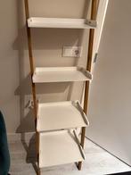 Houten ladderrek met 4 planken wandmeubel, Ophalen of Verzenden, Zo goed als nieuw