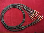 Luidsprekerkabels High End Bi-wire/ Bi-amp 4 x 4 mm²., Ophalen of Verzenden, Nieuw, 2 tot 5 meter, Luidsprekerkabel