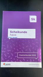 Lyceo Scheikunde examenbundel 2022, Ophalen of Verzenden, Zo goed als nieuw, HAVO, Scheikunde