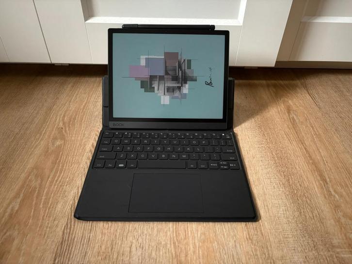 Onyx Boox Tab Ultra C Pro + Keyboard Cover – In Nieuwstaat!, Computers en Software, E-readers, Zo goed als nieuw, 10 inch of meer