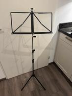 Muziek statief zwart K&M, Ophalen of Verzenden, Zo goed als nieuw