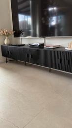 Remi tv kast zwart 250 cm, Ophalen of Verzenden, Zo goed als nieuw, 200 cm of meer, Minder dan 100 cm