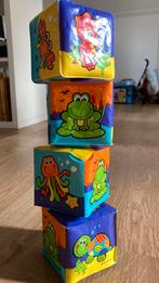 Zachte speelblokken, Kinderen en Baby's, Speelgoed | Babyspeelgoed, Ophalen of Verzenden, Gebruikt, Overige typen
