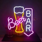 LED lamp neon stijl Beer Bar (38x32cm), Ophalen of Verzenden, Nieuw, Lichtbak of (neon) lamp