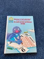 Sesamstraat: Wanneer is het zaterdag?, Boeken, Ophalen of Verzenden, Gelezen, Uitklap-, Voel- of Ontdekboek, 3 tot 4 jaar
