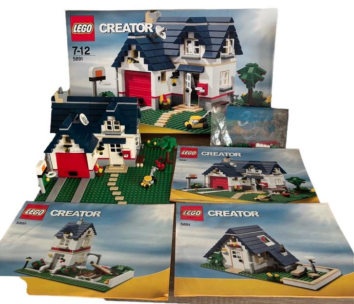 Te koop legoset 5891 Huize appelboom, Kinderen en Baby's, Speelgoed | Duplo en Lego, Gebruikt, Ophalen of Verzenden