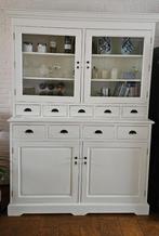 Buffet kast, wit, Huis en Inrichting, Kasten | Buffetkasten, Ophalen, Gebruikt, 100 tot 150 cm, 200 cm of meer