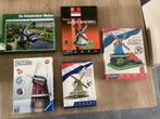 4 puzzels molen 3D en 1 molenpuzzel 500 stukjes, Ophalen of Verzenden, 500 t/m 1500 stukjes