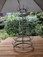 Bourgondisch flessenrek 8 etages, Ophalen