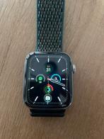 Applewatch 6- 44mm stainless steel met esim, Sieraden, Tassen en Uiterlijk, Smartwatches, Apple Watch ⌚️, Zwart, IOS, Ophalen of Verzenden