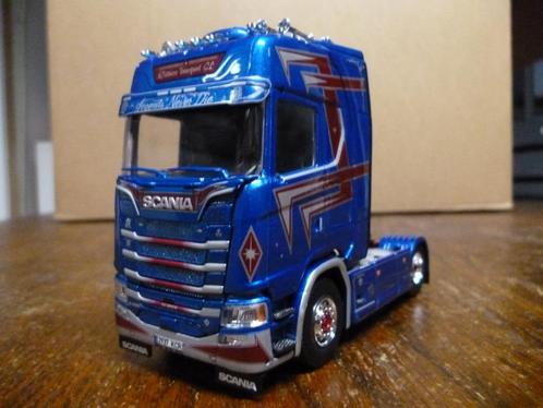 Tekno Scania S 580 Ruttners met certificaat, Hobby en Vrije tijd, Modelauto's | 1:50, Zo goed als nieuw, Bus of Vrachtwagen, Tekno