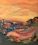 Abstract schilderij, Ophalen