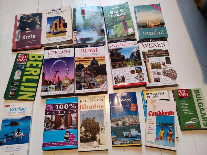 Londen Rome Zwitserland Wenen Bali Kreta Berlijn Rhodos etc., Boeken, Reisgidsen, Gelezen, Reisgids of -boek, Europa, Capitool